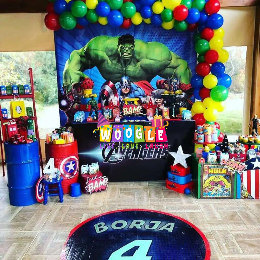 Avengers Party theme - Boy Avengers Theme Party in Bangalore – Woogle